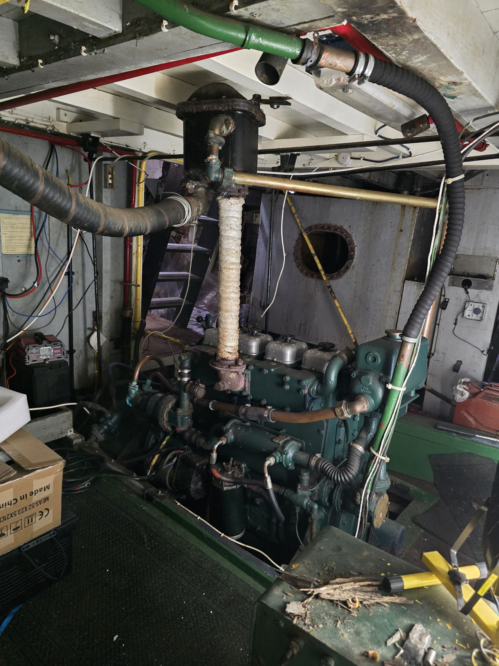 Kelvin R4 60bhp Diesel Engine