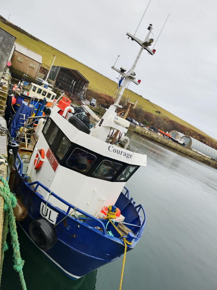 Scallop diving etc - built...
