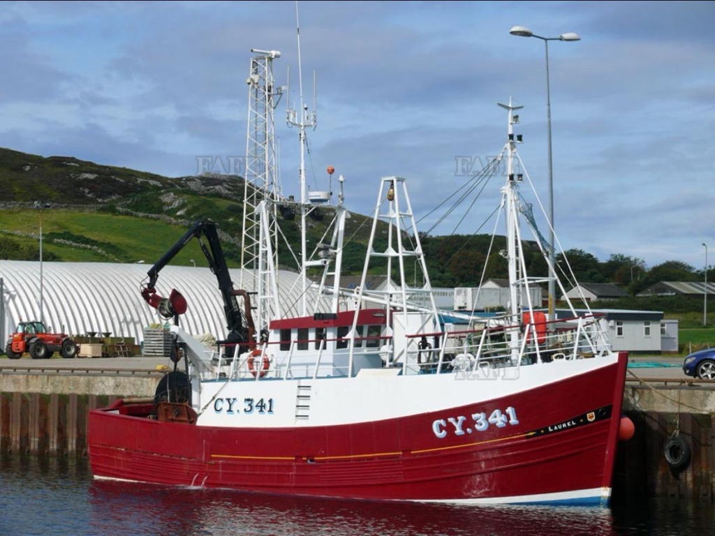 Wooden trawler