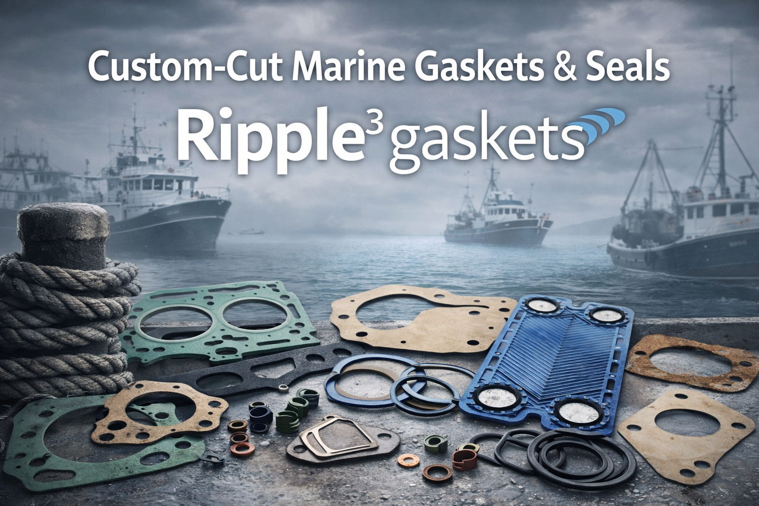 Custom‑Cut Marine Gaskets,...