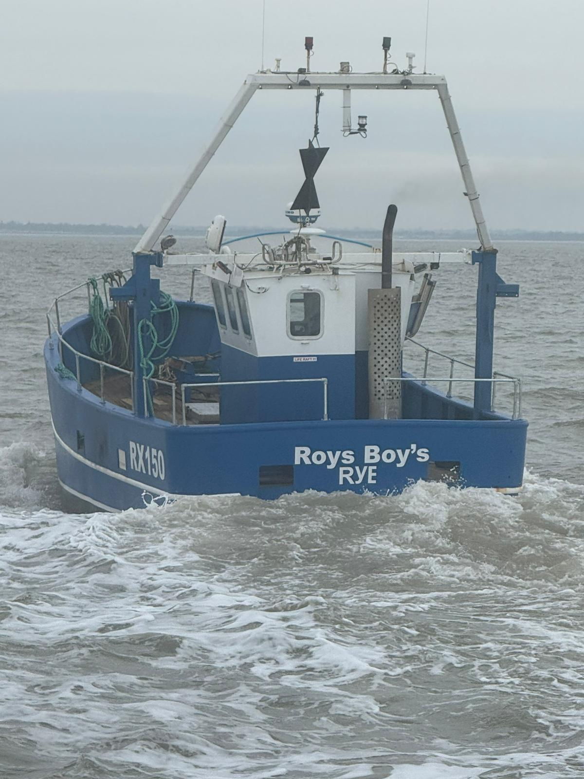 Steel trawler