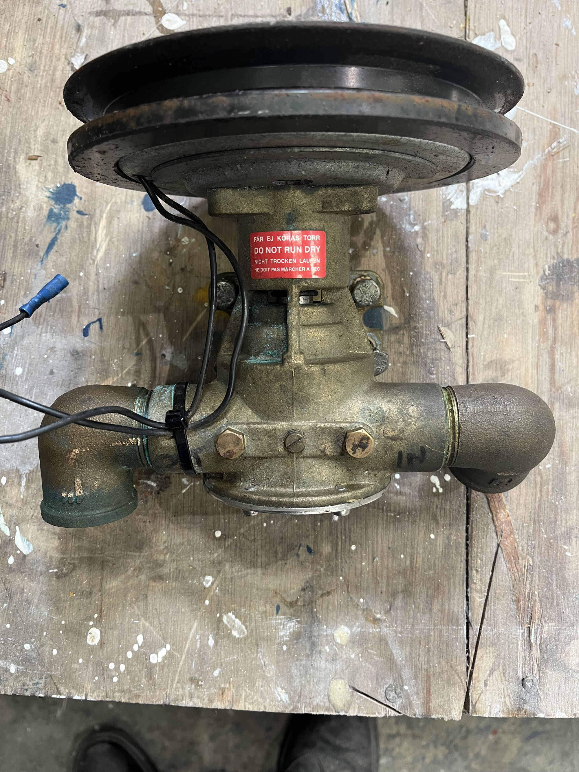 12v Electric clutch deck wash...